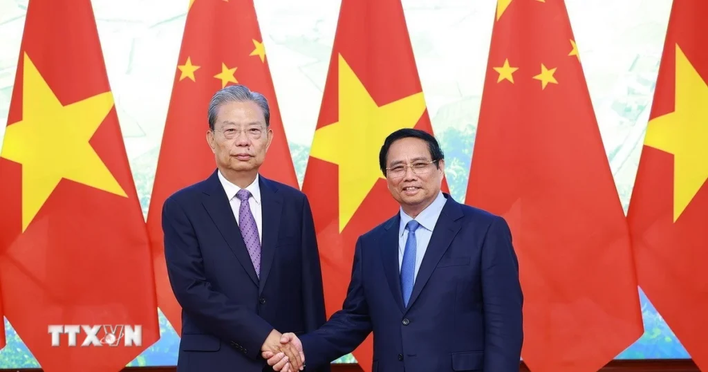 Thủ tướng đề nghị Trung Quốc mở rộng nhập khẩu hàng hóa của Việt Nam 1 0209 thu tuong tiep uy vien truong nhan dai trung quoc 1