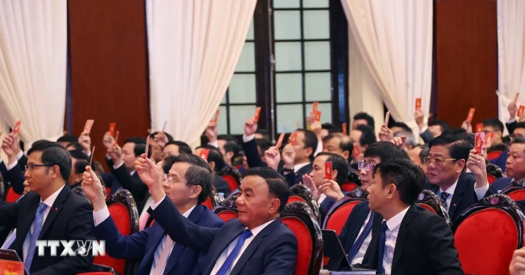 2309 dai hoi dang bo cac co quan trung uong 11