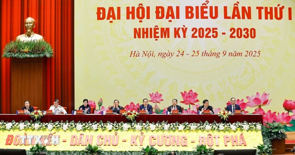 Đại hội đại biểu Đảng bộ Quốc hội lần thứ I tiến hành phiên trù bị 1 dai hoi dai bieu 1 1