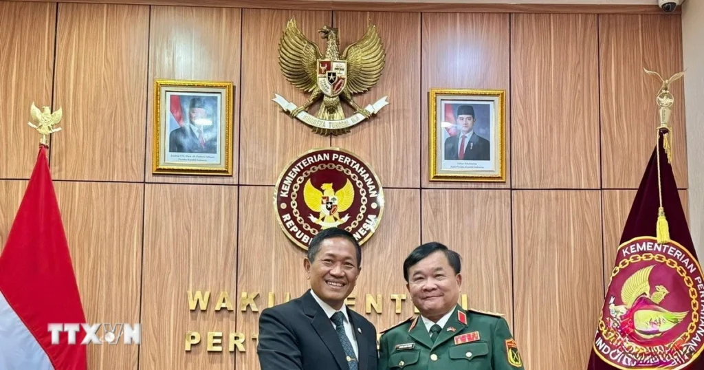 Hợp tác quốc phòng Việt Nam-Indonesia ngày càng thực chất, hiệu quả 1 hop tac quoc phong viet nam indonesia ngay cang thuc chat hieu qua