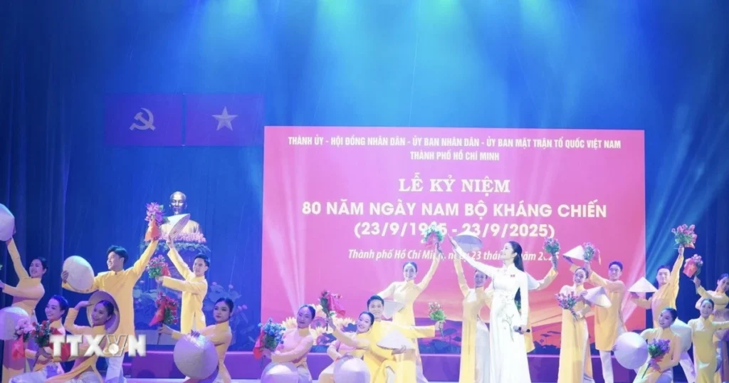 Thành phố Hồ Chí Minh kỷ niệm 80 năm ngày Nam Bộ kháng chiến 1 ky niem nam bo khang chien