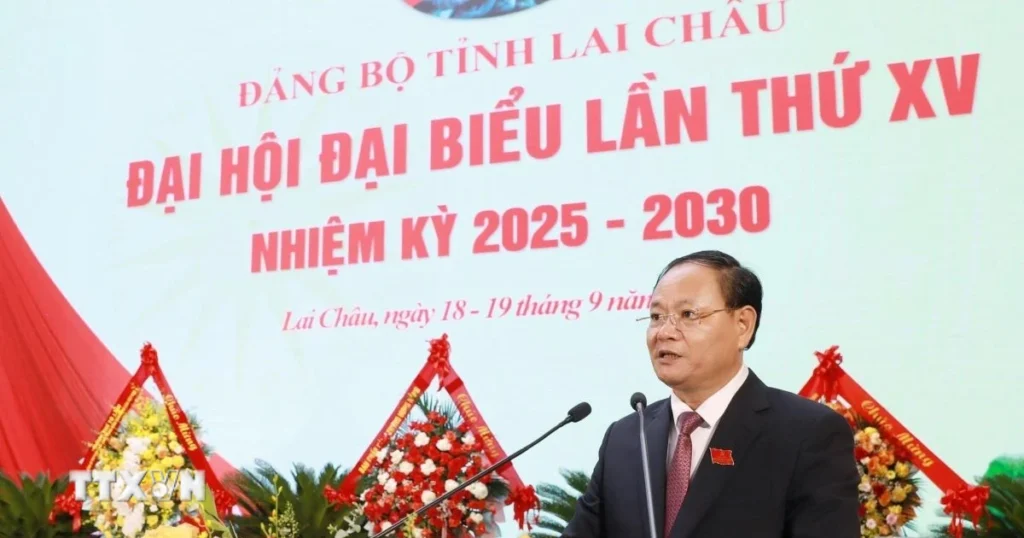 Đồng chí Lê Minh Ngân được bầu giữ chức Bí thư Tỉnh ủy Lai Châu 1 ong le minh ngan duoc bau lam bi thu tinh uy lai chau 1909