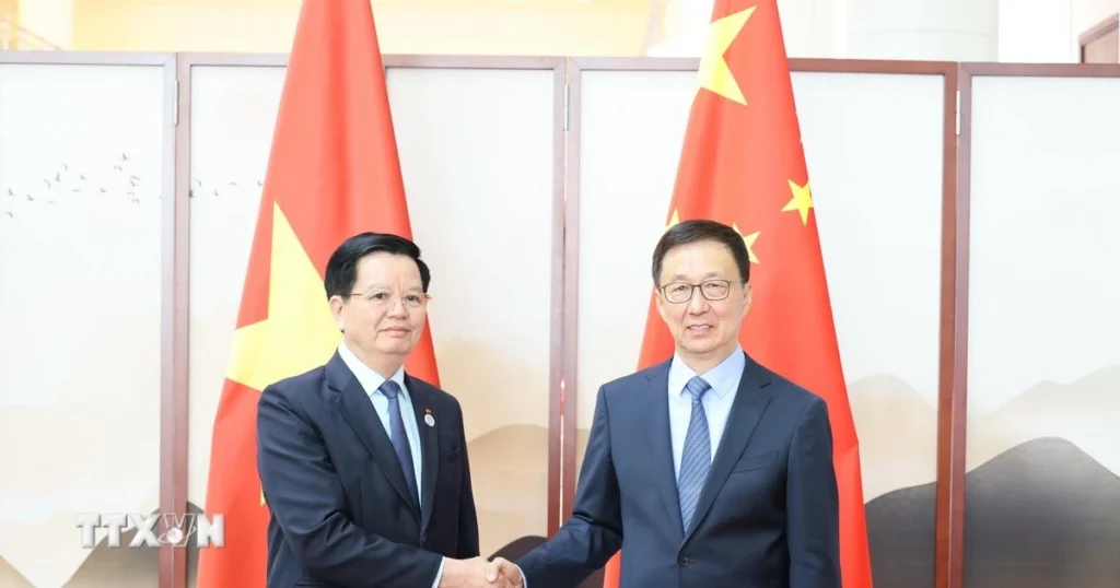Quan hệ Việt-Trung bước vào giai đoạn phát triển mới, thực chất hơn 1 pho thu tuong mai van chinh tham va lam viec tai quang tay trung quoc