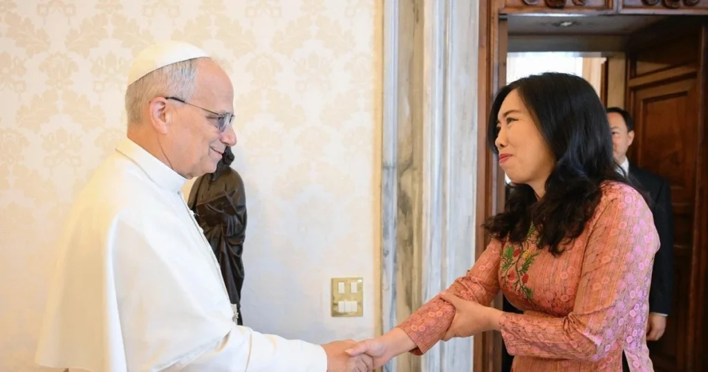 Thúc đẩy quan hệ giữa Việt Nam và Tòa Thánh Vatican 1 tiep kien duc giao hoang leo xiv
