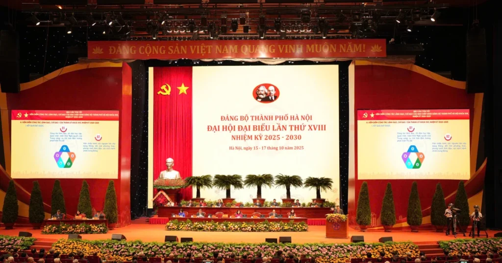 Đại hội Đảng bộ Hà Nội thứ XVIII: Bước ngoặt lịch sử cho Thủ đô phát triển thịnh vượng 1 e2b27036 1e70 404c aaa7 4a96a09f3bae