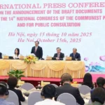 hop bao quoc te cong bo du thao cac van kien trinh dai hoi xiv cua dang 1