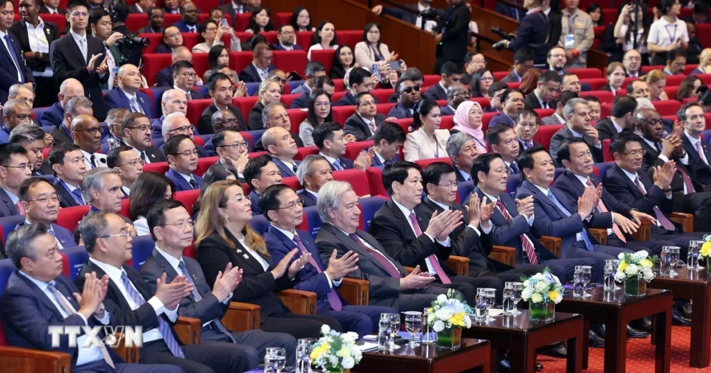 Khai mạc trọng thể Lễ mở ký Công ước của Liên hợp quốc về chống tội phạm mạng 1 khai mac trong the le mo ky cong uoc ha noi8
