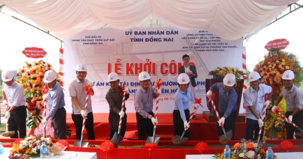 Tỉnh Đồng Nai đầu tư 10.000 tỷ đồng xây dựng 76 khu tái định cư 1 tai dinh cu