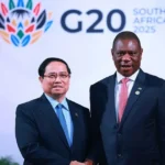 thu tuong pham minh chinh du khai mac hoi nghi g20 2