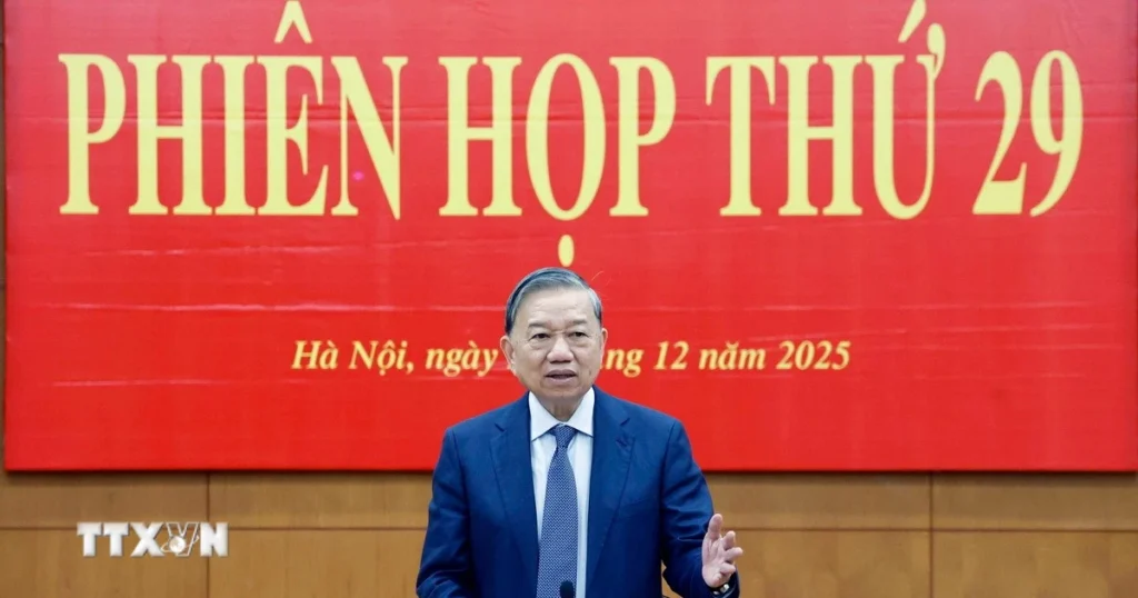 Phiên họp thứ 29 của Ban Chỉ đạo Trung ương về Phòng, chống tham nhũng, lãng phí, tiêu cực 1 2512 tong bi thu phong chong tham nhung 2