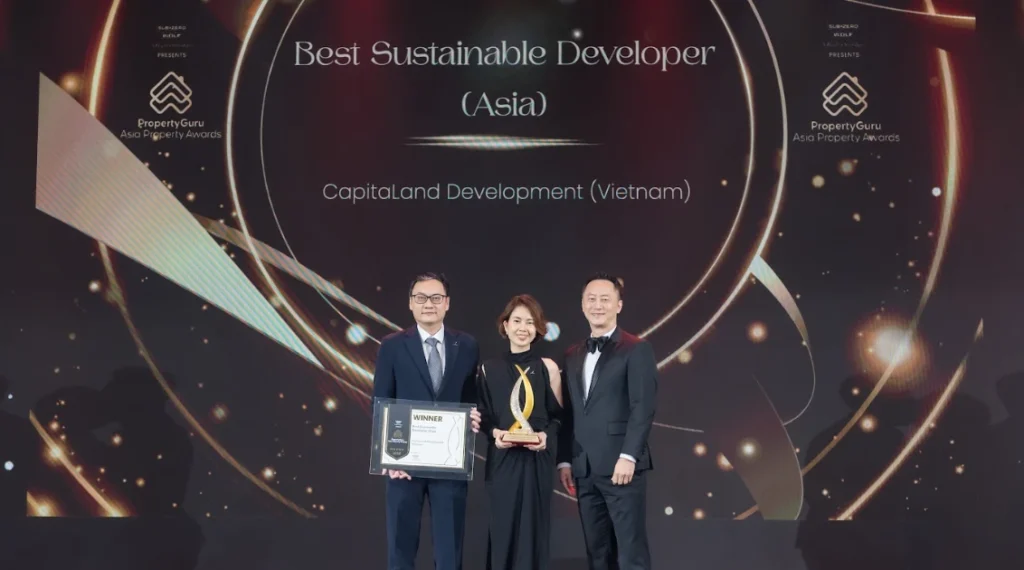 CapitaLand Development được vinh danh “Nhà phát triển bất động sản bền vững xuất sắc” 1 bat dong san