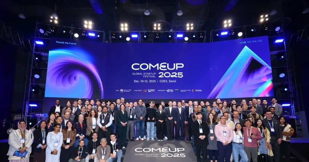 comeup 2025 opening ceremony group photo 1