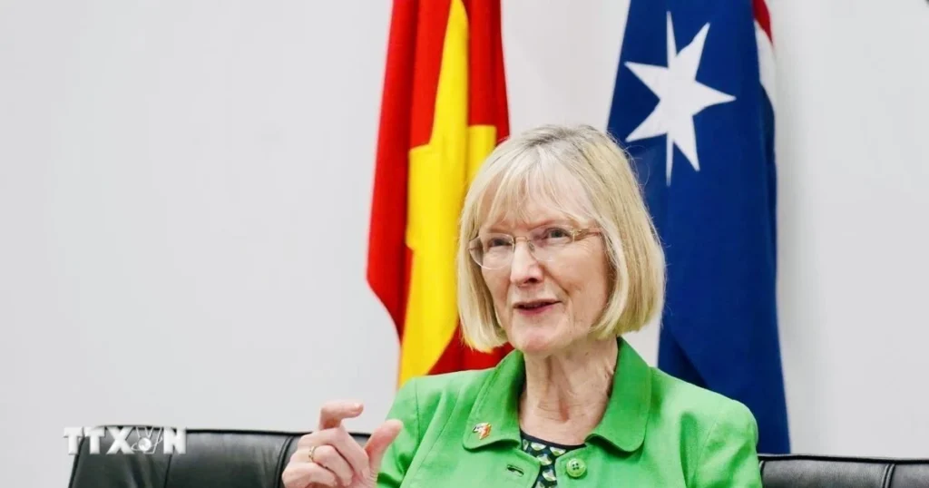 Đối tác Chiến lược toàn diện Việt Nam-Australia ngày càng phát triển mạnh mẽ 1 dai su australia gillian bird 2612