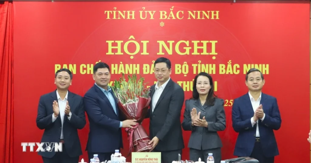 Ông Trần Huy Phương được bầu giữ chức Phó Bí thư Tỉnh ủy Bắc Ninh 1 pho bi thu tinh uy bac ninh 8451852