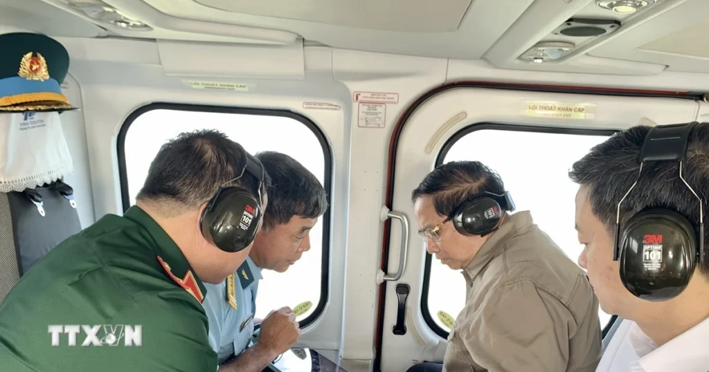 Thủ tướng Phạm Minh Chính kiểm tra tiến độ thi công cao tốc Cà Mau-Đất Mũi 1 thu tuong kiem tra tien do thi cong cao toc ca mau dat mui 1 1