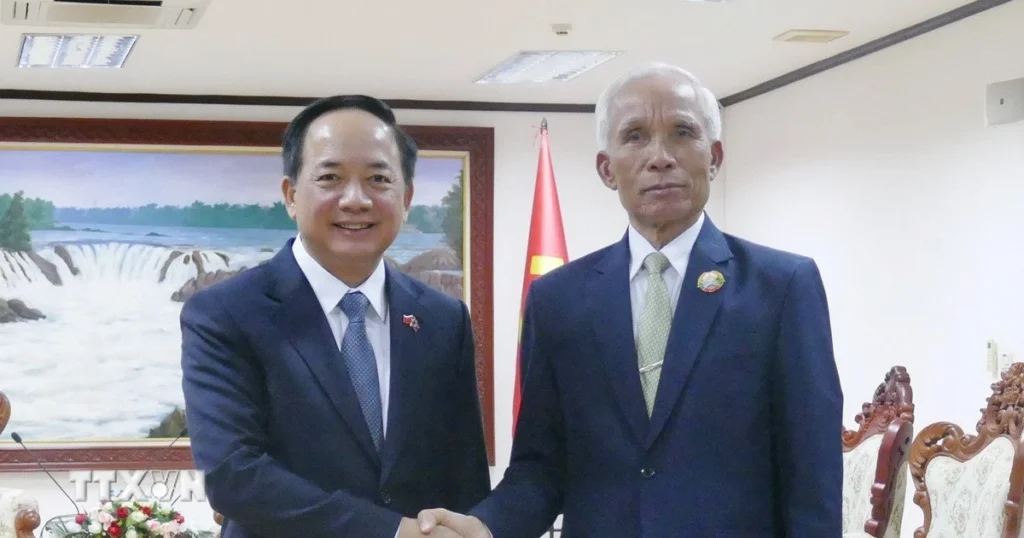 Việt Nam-Lào tăng cường hợp tác tuyên truyền về quan hệ đặc biệt giữa hai nước 1 viet nam lao tang cuong hop tac tuyen truyen ve quan he dac biet giua hai nuoc