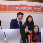 bao chi tac nghiep tai dai hoi dai bieu toan quoc lan thu xiv cua dang 19 5