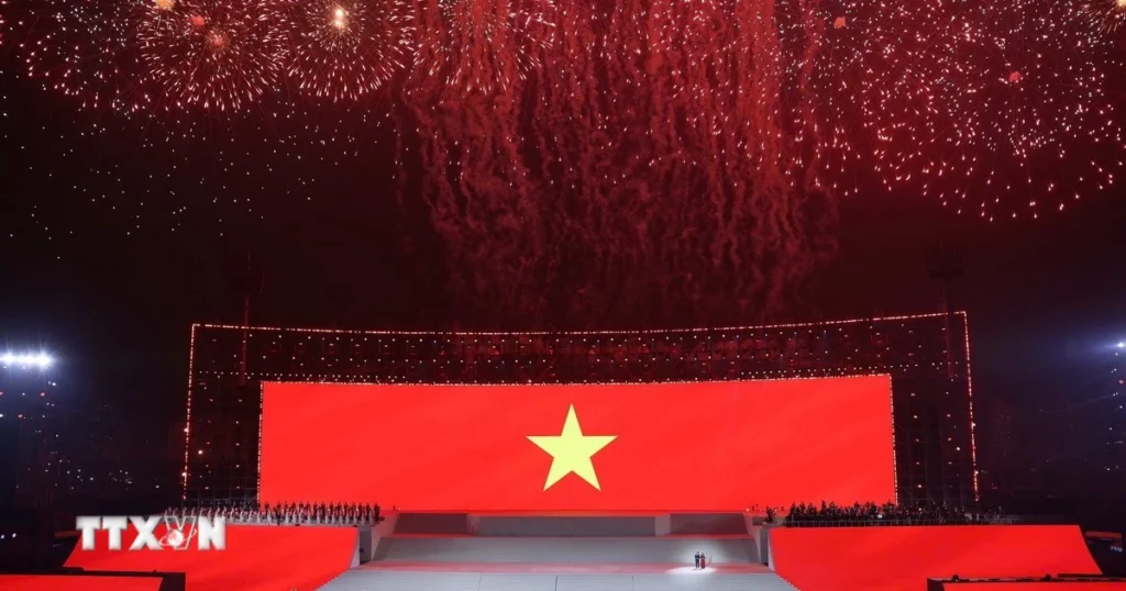 Chương trình nghệ thuật đặc biệt chào mừng thành công Đại hội XIV của Đảng 1 chuong trinh nghe thuat 7