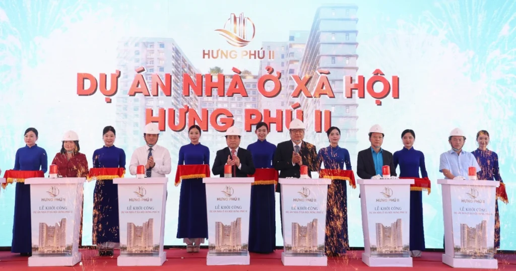 Khởi công dự án nhà ở xã hội Hưng Phú II Bắc Nha Trang 1 nha o xa hoi 2