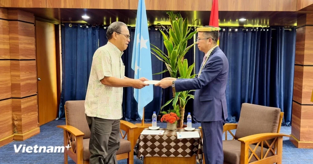Quan hệ Việt Nam-Micronesia còn nhiều dư địa và tiềm năng phát triển 1 trinh quoc thu resize