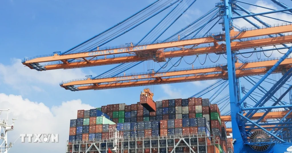 Sản lượng container thông qua cảng Việt Nam duy trì đà tăng 1 cang bien viet nam 6
