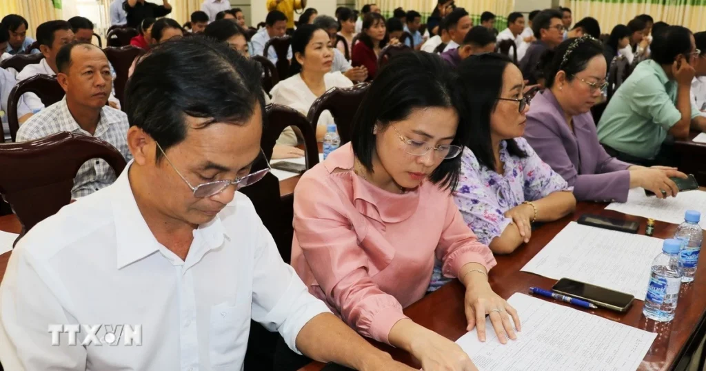 Đồng Tháp: Phát huy dân chủ, trách nhiệm trong công tác giới thiệu người ứng cử 1 hiep thuong lan 3 dong thap 1