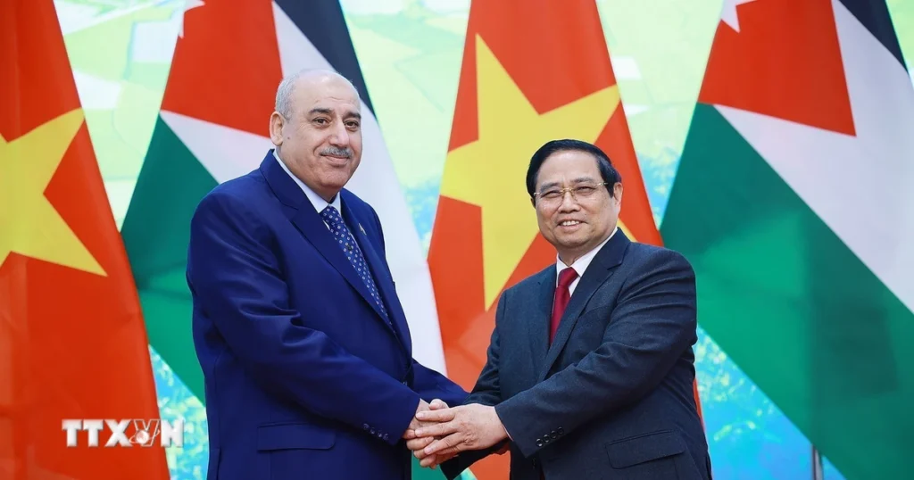 Thủ tướng hội kiến Chủ tịch Hạ viện Vương quốc Hashemite Jordan 1 thu tuong hoi kien chu tich ha vien vuong quoc hashemite jordan 1