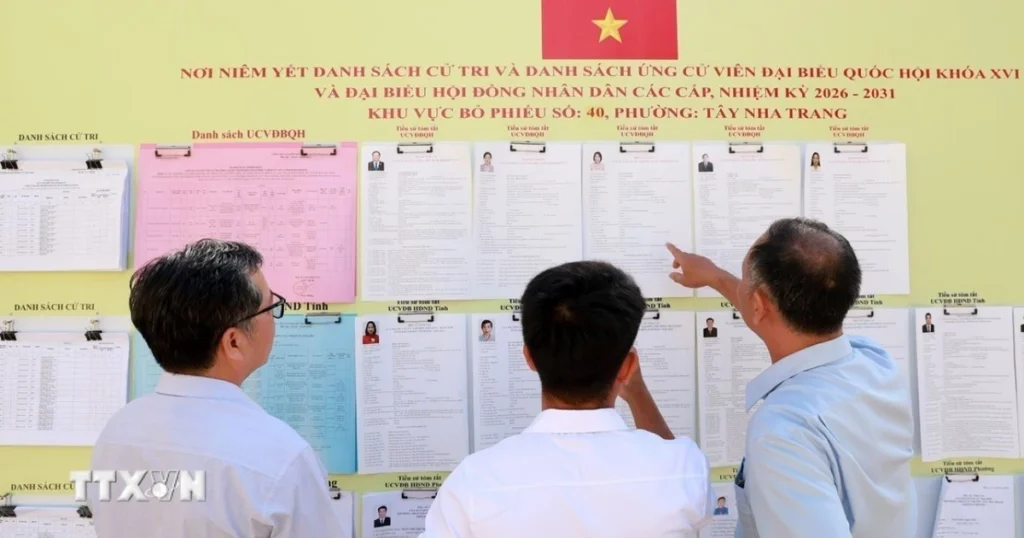 bau cu quoc hoi va hdnd khanh hoa co hon 16 trieu cu tri tham gia bau cu 0903 1