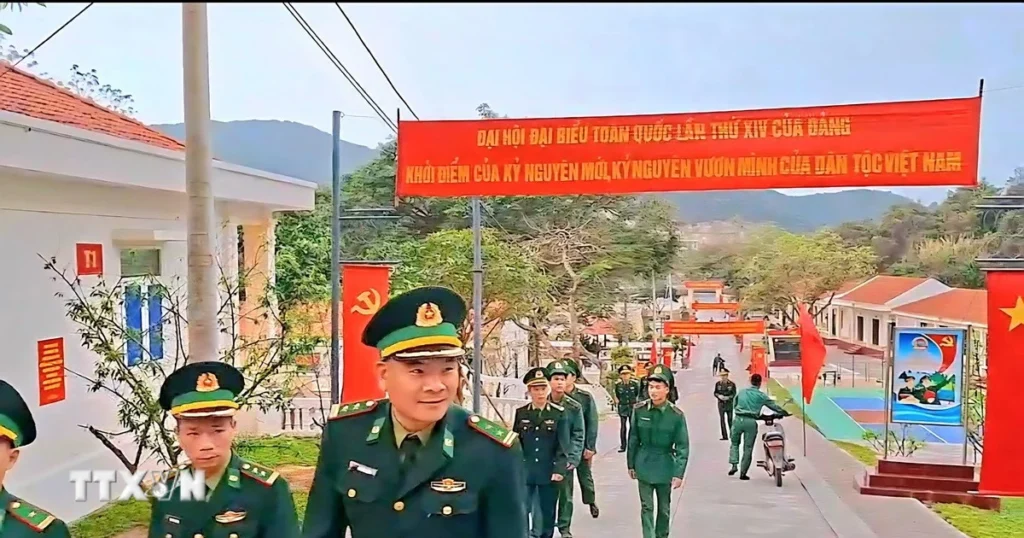 Cuộc bầu cử trên địa bàn vùng mỏ đã diễn ra thành công, tuyệt đối an toàn 1 dao tran co to 1