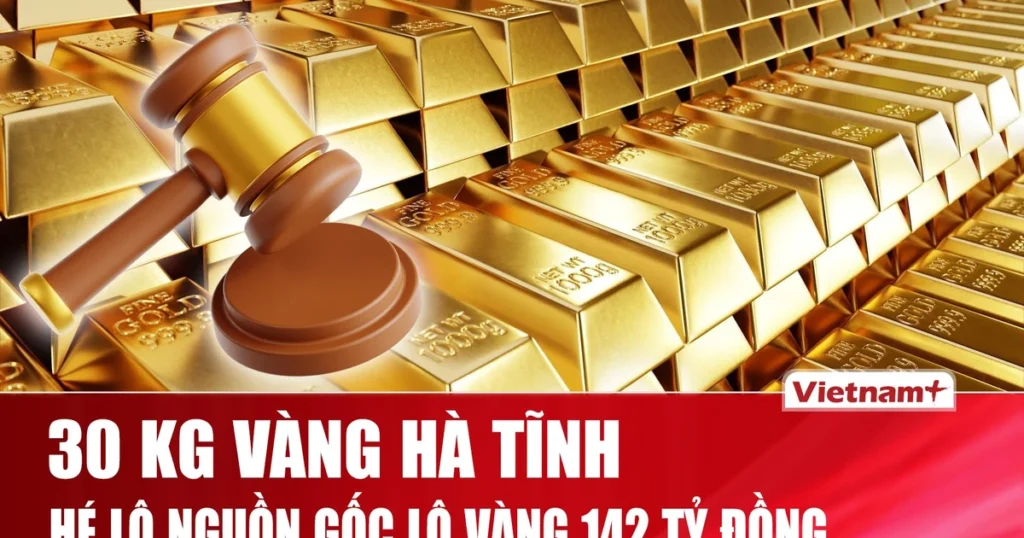 Hé lộ nguồn gốc gần 30kg vàng được tỉnh Hà Tĩnh rao bán đấu giá 1 dau gia 30kg ha tinh