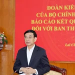doan kiem tra giam sat so 16 cua bo chinh tri lam viec voi ban thuong vu tinh uy lai chau 8654787 2