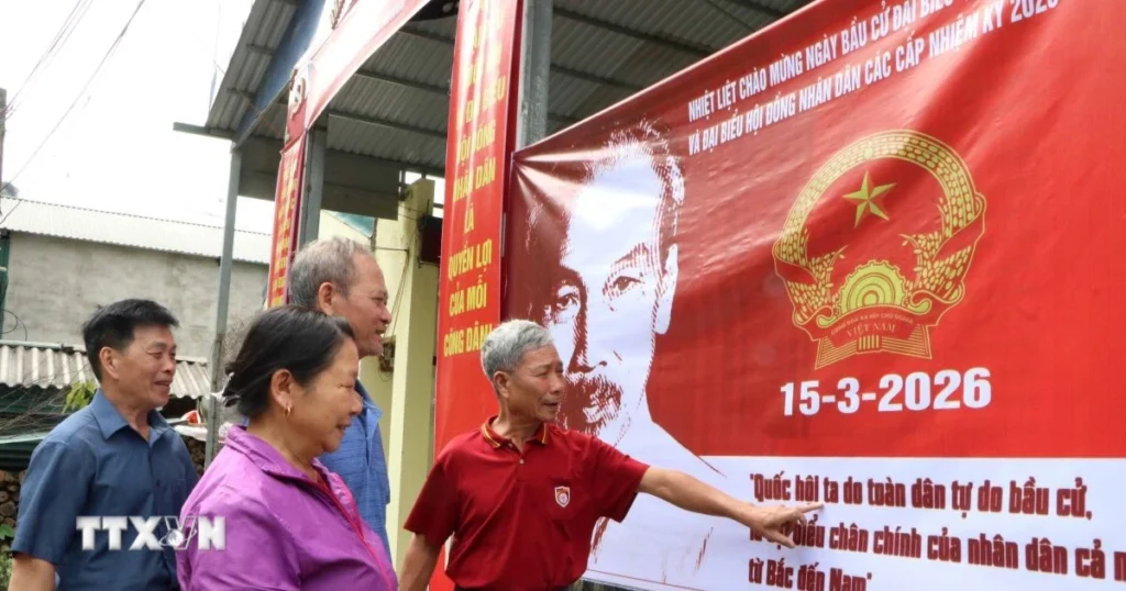 Người dân biên giới miền núi, ven biển tự tin sẽ bầu đúng người vì dân, vì nước 1 lai chau bau cu3