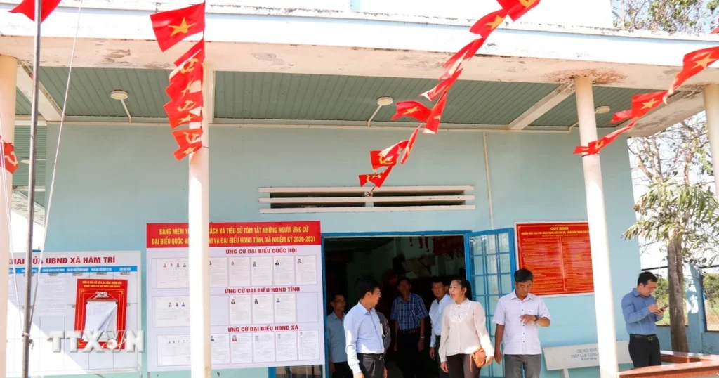 Nhân dân các xã biên giới ở Lâm Đồng sẵn sàng cho ngày bầu cử 1 lam dong bau cu resize