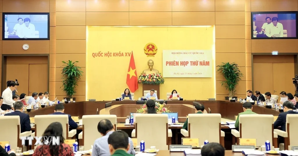 Phiên họp thứ 5 Hội đồng bầu cử Quốc gia 1 phien hop thu 5 hoi dong bau cu quoc gia 8654909 1