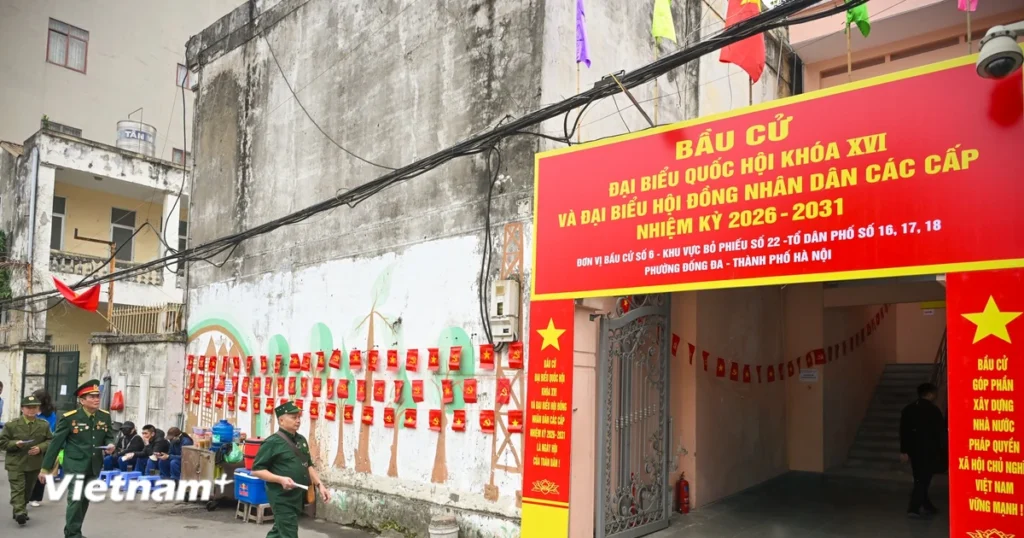 Bầu cử Quốc hội và HĐND: Hà Nội quyết tâm xử lý 5 “điểm nghẽn” 1 van hanh thu nghiem bau cu ha noi 10