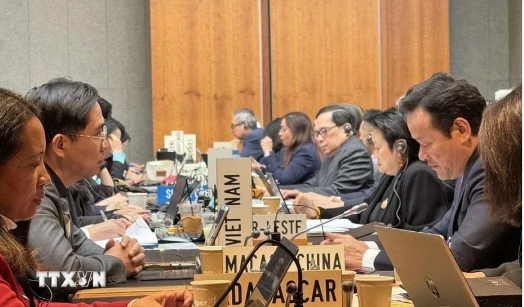 Việt Nam thúc đẩy đồng thuận hướng tới hội nghị Bộ trưởng WTO 1 viet nam thuc day dong thuan huong toi hoi nghi mc14 1103