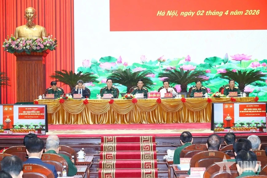 Hội thảo khoa học xây dựng nền quốc phòng toàn dân vững mạnh, hiện đại 1 0204 hoi thao quoc phong