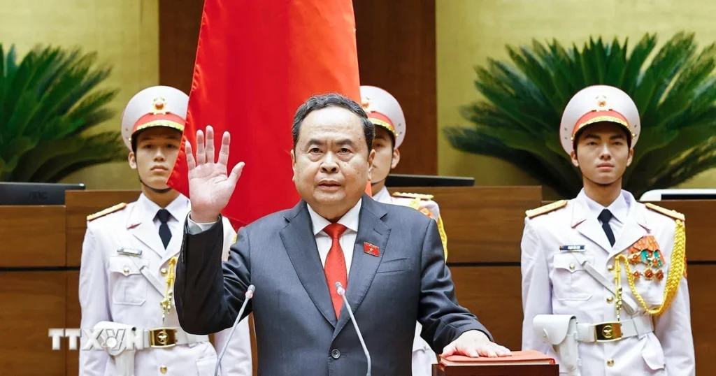 dong chi tran thanh man tuyen the nham chuc chu tich quoc hoi khoa xvi 2