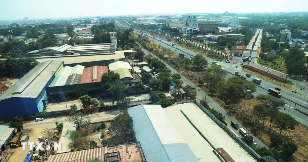 Phát triển công nghiệp xanh, Đồng Nai đặt mục tiêu phát thải ròng bằng 0 1 khu cong nghiep dong nai 9220