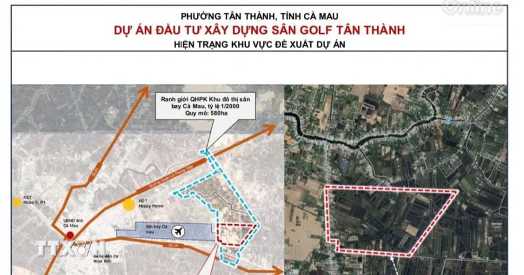 Cà Mau chấp thuận đầu tư dự án sân Golf hơn 1.800 tỷ đồng 1 san golf 6173