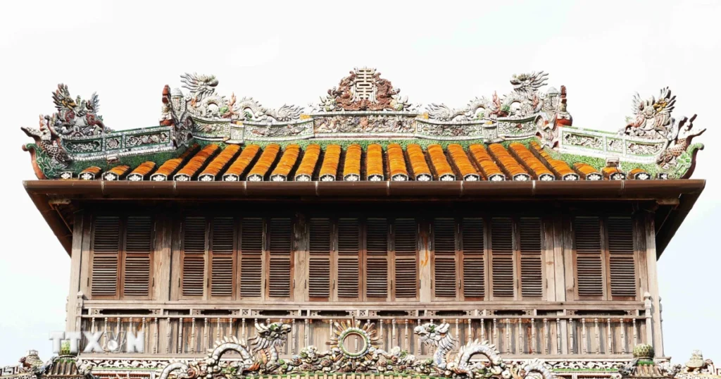 Thái Bình lâu - Đại Nội Huế: Biểu tượng nghệ thuật trang trí tạo hình độc đáo 1 thai binh lau 10