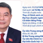 thu tuong chinh phu nuoc chxhcn viet nam le minh hung