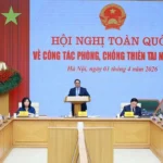 thu tuong chu tri hoi nghi toan quoc ve cong tac phong chong thien tai 0104 1