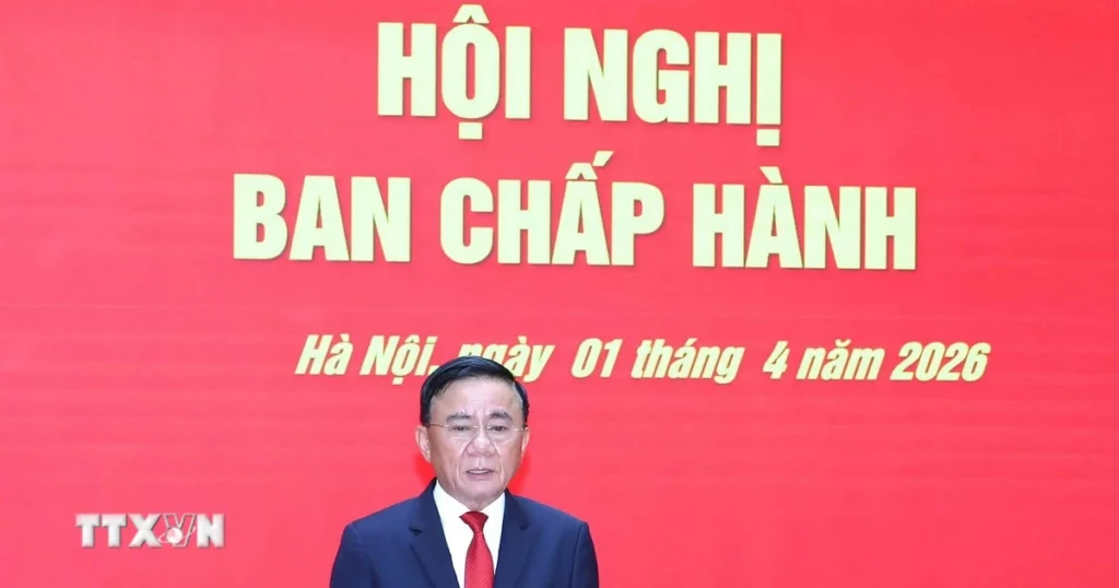 Thường trực Ban Bí thư: Tiếp tục nâng cao hơn nữa chất lượng tham mưu chiến lược 1 thuong truc ban bi thu chu tri hoi nghi ban chap hanh dang bo cac co quan dang trung uong 2 resize