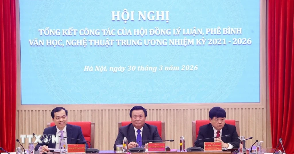 tong ket cong tac hoi dong ly luan phe binh van hoc nghe thuat 2