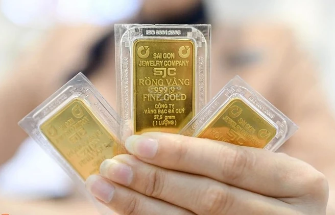 Lực đẩy thế giới giúp giá vàng trong nước bật tăng thêm 4,5-4,7 triệu đồng 1 vang 1