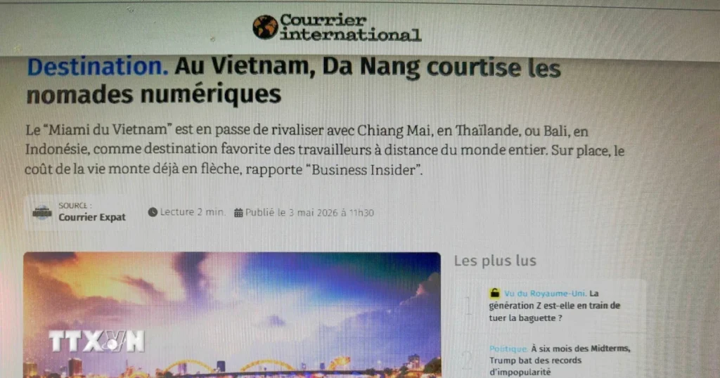 Đà Nẵng - điểm đến mới nổi của lao động du mục số toàn cầu 1 0405 da nang bao phap