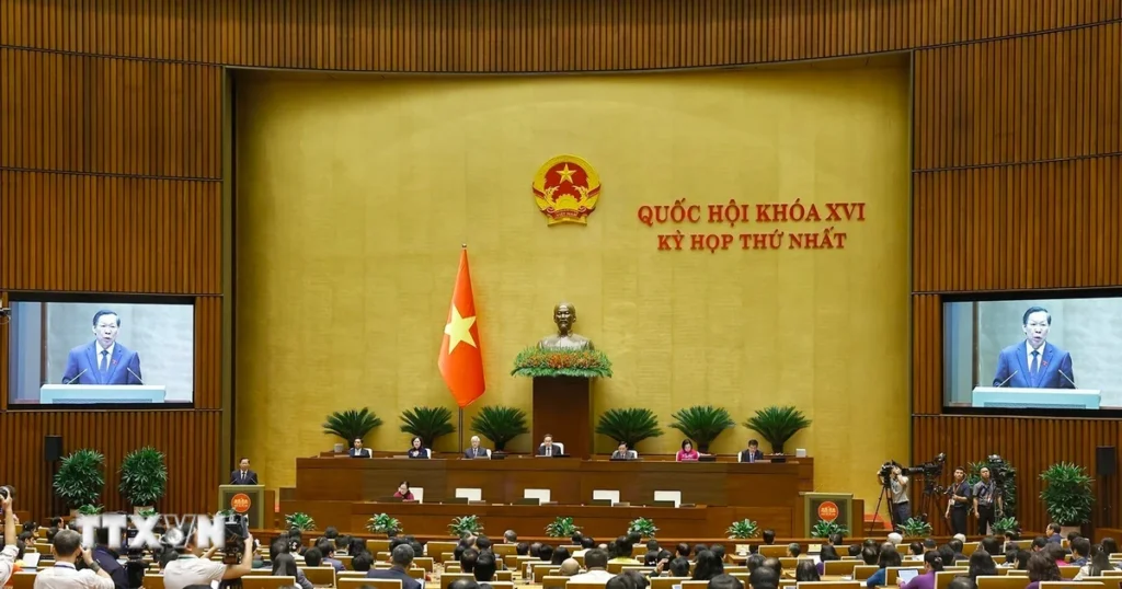 Tạo khí thế, niềm tin và động lực mới cho cả nhiệm kỳ Quốc hội 1 be mac ky hop thu nhat quoc hoi khoa xvi 10 1