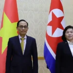bo truong ngoai giao le hoai trung tham trieu tien 2