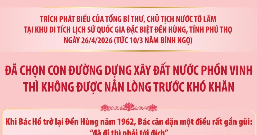 Đã chọn con đường dựng xây đất nước phồn vinh thì không được nản lòng trước khó khăn 1 da chon con duong dung xay dat nuoc phon vinh thi khong duoc nan long truoc kho khan 2
